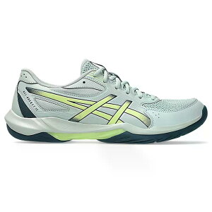 �A�V�b�N�X �Q�� ���P�b�g 12 �n�[�h�R�[�g �e�j�X �V���[�Y �i LichenRock/TranquilTeal �j | ASICS Gel-Rocket 12 Hard Court Tennis Shoes [t]