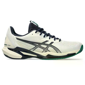 �A�V�b�N�X �\�����[�V���� �X�s�[�h FF 3 �N���[�R�[�g �e�j�X �V���[�Y �i Cream/Midnight �j | ASICS Solution Speed FF 3 Clay Court Tennis Shoes [t]