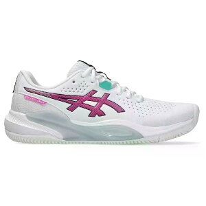 �A�V�b�N�X �Q�� �`�������W���[ 15 �N���[�R�[�g �e�j�X �V���[�Y �i White/DigitalSakura �j | ASICS Gel-Challenger 15 Clay Court Tennis Shoes [t]