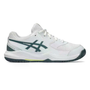 �A�V�b�N�X �W���j�A �Q�� �f�f�B�P�[�g 8 GS �I�[���R�[�g �e�j�X �V���[�Y �i White/Ironclad �j | ASICS Junior Gel-Dedicate 8 GS All Court Tennis Shoes [t]