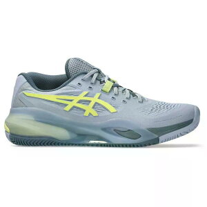 �A�V�b�N�X �Q�� ���]�����[�V���� X �N���[ �N���[�R�[�g �e�j�X �V���[�Y �i GreyBlue/Pistachio �j | ASICS Gel-Resolution X Clay Clay Court Tennis Shoes [t]