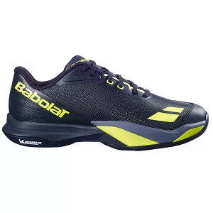 �o�{�� �W�F�b�g �}�b�n 4 �I�[���R�[�g �e�j�X �V���[�Y �i Black/Aero �j | BABOLAT Jet Mach 4 All Court Tennis Shoes [t]