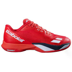 �o�{�� �W�F�b�g �}�b�n 4 �N���[�R�[�g �e�j�X �V���[�Y �i CherryTomato/White �j | BABOLAT Jet Mach 4 Clay Court Tennis Shoes [t]
