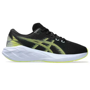 �A�V�b�N�X �m���@�u���X�g 5 �W�[�G�X �W���j�A �����j���O�V���[�Y �i Black/Citron �j | ASICS Novablast 5 GS Junior running shoes [t]