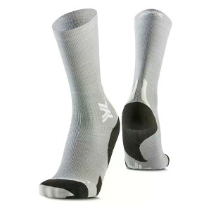 X-SOCKS Run Discover Merino �N���[�\�b�N�X �i SealGrey/LightSand �j [t]