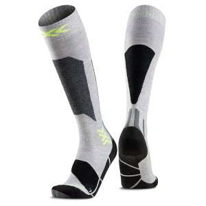 X-SOCKS Ski Discover OTC �C�� �i RhinoGrey/Canary �j [t]