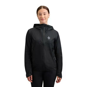 �u���b�N�_�C�������h �f�v���C 3L �V�F�� �W���P�b�g ���f�B�[�X �i Black �j | BLACK DIAMOND Deploy 3L Shell Jacket Women's [t]