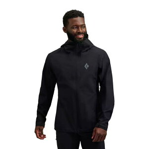 �u���b�N�_�C�������h �X�g���^���C�� �X�g���b�` �V�F�� �W���P�b�g �i Black �j | BLACK DIAMOND Strataline Stretch Shell Jacket [t]