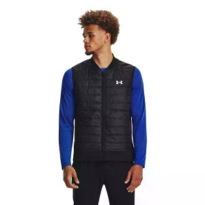 �A���_�[�A�[�}�[ �X�g�[�� �C���T���[�e�b�h ���� �x�X�g �i Black001/Reflective960 �j | UNDER ARMOUR Storm Insulated Run Vest [t]