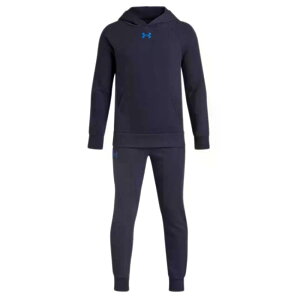 �A���_�[�A�[�}�[ ���C�o�� �t���[�X �W���j�A �g���b�N�W���P�b�g �i Blue/BlueAtlantis �j | UNDER ARMOUR Rival Fleece Junior Track Jacket [t]