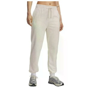 �A���_�[�A�[�}�[ ���C�o�� �e���[ �W���K�[�p���c ���f�B�[�X �i Brown/White �j | UNDER ARMOUR Rival Terry Joggers Woman [t]