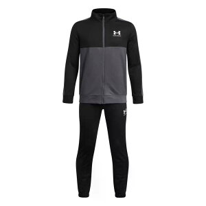 �A���_�[�A�[�}�[ ���C�o�� CB �j�b�g �W���j�A �g���b�N�W���P�b�g �i Black �j | UNDER ARMOUR Rival CB Knit Junior Track Jacket [t]