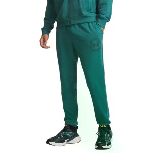 �A���_�[�A�[�}�[ ���C�o�� �O���t�B�b�N ���C�g�E�F�C�g �W���K�[�p���c �i Green �j | UNDER ARMOUR Rival Graphic Lightweight Joggers [t]