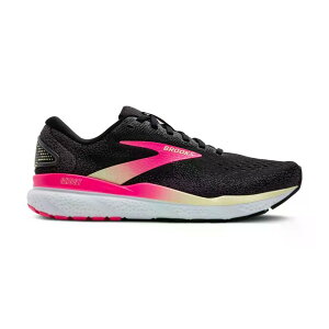 �u���b�N�X �S�[�X�g 16 �i���[�E�B�Y �����j���O�V���[�Y ���f�B�[�X �i Black/Pink/Yellow �j | BROOKS Ghost 16 Narrow Width Running Shoes Women [t]
