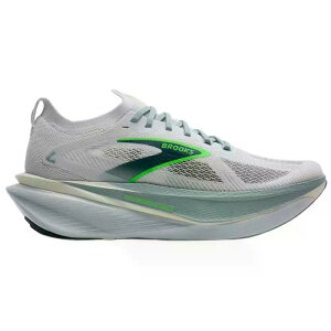 �u���b�N�X �n�C�y���I�� �}�b�N�X 3 �����j���O�V���[�Y �i White/GrayMist/Green �j | BROOKS Hyperion Max 3 Running Shoes [t]