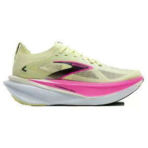 �u���b�N�X �n�C�y���I�� �}�b�N�X 3 �����j���O�V���[�Y ���f�B�[�X �i Luminary/CyberPink/Black �j | BROOKS Hyperion Max 3 Running Shoes Women [t]
