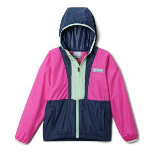 RrA obN {E EBhu[J[ WjA WPbg i PinkIce/Nocturnal j | COLUMBIA Back Bowl Windbreaker Junior jacket [t]