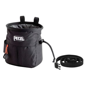 yc TJ `[NobO i Black j | PETZL Saka Chalk Bag [t]