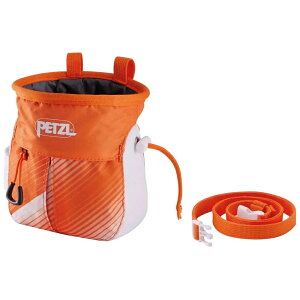 yc TJ|[` `[NobO NC~O oR ( Orange ) | PETZL Sakapoche Chalk Bag [e]