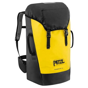 �y�c�� �g�����X�|�[�g 60L �o�b�N�p�b�N �i Yellow / Black �j | PETZL Transport 60L Backpack [t]