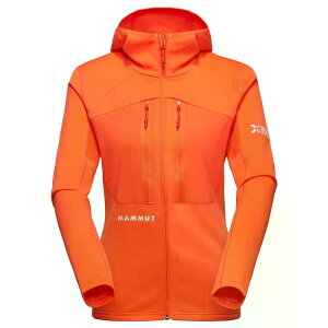 �}���[�g �A�C�K�[ �m�[�h�����h �A�h�o���X�g �t���W�b�v �t���[�X ���f�B�[�X �i EigerOrange �j | MAMMUT Eiger Nordwand Advanced Full-Zip Fleece Women's [t]
