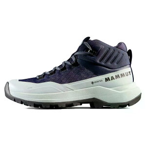 �}���[�g �Z���e�B�O III �~�b�h GORE-TEX �n�C�L���O�V���[�Y ���f�B�[�X �i Marine/Platinum �j | MAMMUT Sertig III Mid GORE-TEX Hiking Shoes Women's [t]
