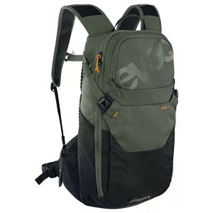 �G���H�b�N ���C�h 12L �{ 2L �n�C�h���[�V���� �o�b�N�p�b�N �i Olive/Black �j | EVOC Ride 12L + 2L hydration backpack [t]