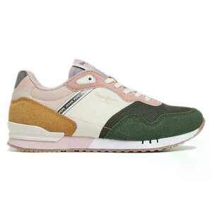 �y�y �W�[���Y �����h�� �A�[�o���Y �X�j�[�J�[ ���f�B�[�X �i ForestKhakiGreen �j | PEPE JEANS London Urbans trainers Womens [t]
