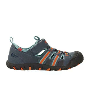 �g���[���L�b�Y �T���f�t�B�����h XT �T���_�� �i DarkNavy/DuskyTurquoise/GlowOrange �j | TROLLKIDS Sandefjord XT Sandals [t]
