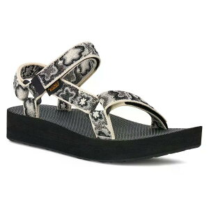 �e�o �~�b�h�t�H�[�� ���j�o�[�T�� �T���_�� �E�[�}�� �i NeonFloralBla �j | TEVA Midform Universal Sandals woman [t]