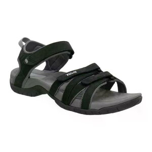 �e�o �e�B�� ���U�[ �T���_�� �E�[�}�� �i Black �j | TEVA Tirra Leather Sandals woman [t]