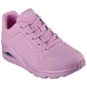 �X�P�b�`���[�Y �E�m �V���[�Y ���f�B�[�X �i Pink Durabuck �j | SKECHERS Uno shoes Women [t]