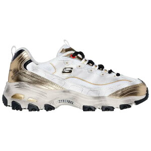 �X�P�b�`���[�Y D´���C�c �V���[�Y ���f�B�[�X �i White Leather / Multi Trim �j | SKECHERS D´Lites shoes Women [t]