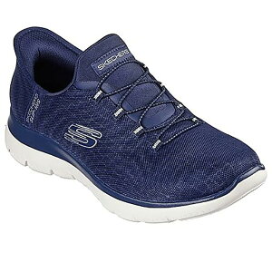 XPb`[Y T~bc V[Y fB[X i Navy Mesh / Silver Trim j | SKECHERS Summits shoes Women [t]