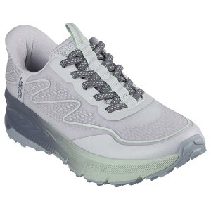 XPb`[Y XCb` obN V[Y fB[X i Gray Synthetic / Textile / Gtrim j | SKECHERS Switch Back shoes Women [t]