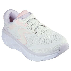�X�P�b�`���[�Y D´���b�N�X �E�H�[�J�[ 2.0 �V���[�Y ���f�B�[�X �i Off White Mesh / Synthetic / Pink Trim �j | SKECHERS D´Lux Walker 2.0 shoes Women [t]