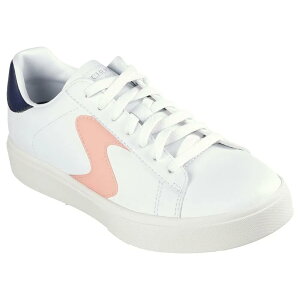 �X�P�b�`���[�Y �G�f�� Lx �V���[�Y ���f�B�[�X �i White Duraleather / Navy / Pink Trim �j | SKECHERS Eden Lx shoes Women [t]