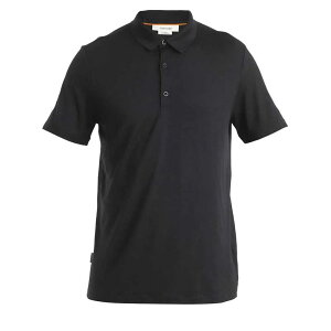 �A�C�X�u���[�J�[ �����m 150 �e�b�N ���C�g III �V���[�g�X���[�u �|�� �i Black �j | ICEBREAKER Merino 150 Tech Lite III short sleeve polo [t]