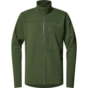 �z�O���t�X ���b�\�� �~�b�h �t���W�b�v �t���[�X �i Seaweed Green �j | HAGLOFS Rosson Mid full zip fleece [t]