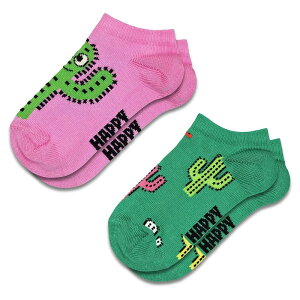 nbs[\bNX JN^X K[Y V[g \bNX 2yA i j | HAPPY SOCKS Cactus Girls short socks 2 pairs [t]