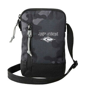 ���b�v�J�[�� �X���� �|�[�` �N���X�{�f�B �i Black/Grey �j �i Black/Grey �j | RIP CURL Slim Pouch Crossbody �i Black/Grey �j [t]