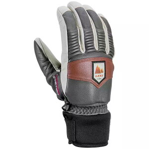 ���L �A���s�m �p�g���[�� 3D �O���[�u �i Graphite/OffWhite/Maroon �j | LEKI ALPINO Patrol 3D Gloves [t]