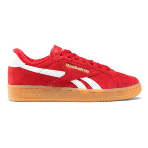 ���[�{�b�N �N���u C �O���E���Y UK �X�j�[�J�[ �i Flash Red / Gum7 / Ftwr White �j | REEBOK Club C Grounds Uk trainers [t]