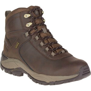 ������ ���F�S �~�b�h ���U�[ �_�u�����s�[ �n�C�L���O�u�[�c �i Espresso �j | MERRELL Vego Mid Leather WP Hiking Boots [t]