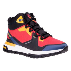 nCebN nE ~bh _us[ uC nCLOu[c i Dark Red / Dark Blue / Black / Corn j | HI-TEC Harrow Mid WP V Hiking Boots [t]