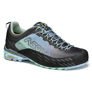 �A�]�� �G���h �A�v���[�` �V���[�Y ���f�B�[�X �i Brook Green / Blue Fog �j | ASOLO Eldo approach shoes Women [t]