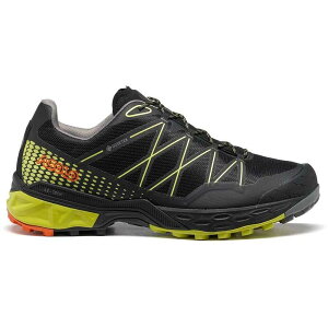 A] ^z SAebNX nCLO V[Y i Black / Safety Yellow j | ASOLO Tahoe Goretex Hiking Shoes [t]