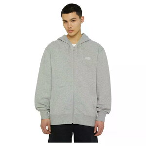 �f�B�b�L�[�Y �T�}�[�f�[�� �W�b�v �X���[ �X�E�F�b�g�V���c �i GreyMelange �j | DICKIES Summerdale Zip Through sweatshirt [t]