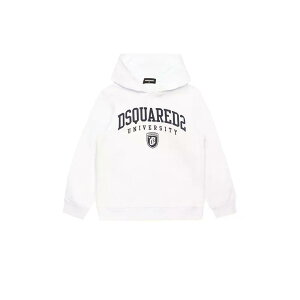 �f�B�[�X�N�G�A�[�h2 �L�b�Y DQ2466 �L�b�Y �X�E�F�b�g�V���c �i White �j | DSQUARED2 KIDS DQ2466 Kids sweatshirt [t]