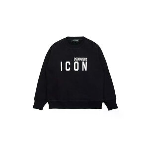 �f�B�[�X�N�G�A�[�h2 �L�b�Y DQ2667 �L�b�Y �X�E�F�b�g�V���c �i Black �j | DSQUARED2 KIDS DQ2667 Kids sweatshirt [t]